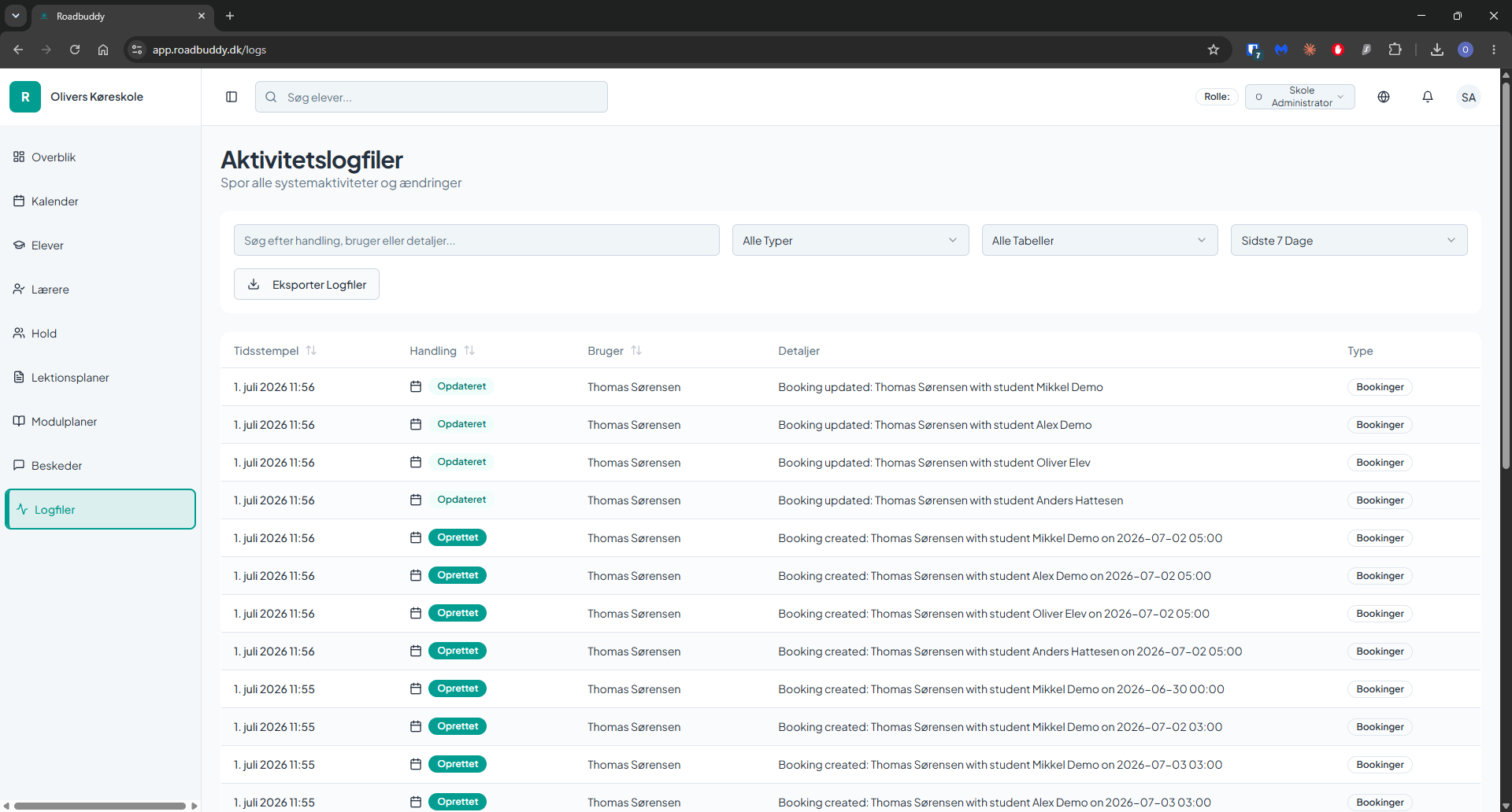 Logfiler